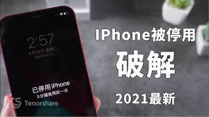 iphone显示已停用怎么办