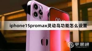 iphone15promax灵动岛如何开启