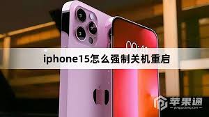 苹果iPhone15如何强制关机重启