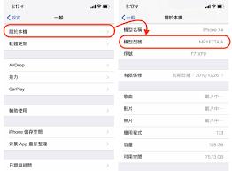 iPhone手机型号查询方法