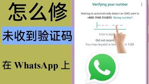 WhatsApp验证码未获取