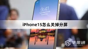 iPhone15分屏功能详解