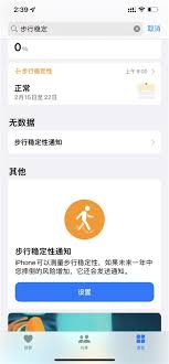 iPhone如何启用步行稳定性通知功能