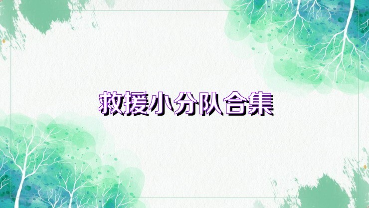 救援小分队合集