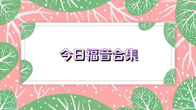 今日福音合集