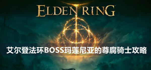 艾尔登法环BOSS玛莲尼亚的尊腐骑士攻略